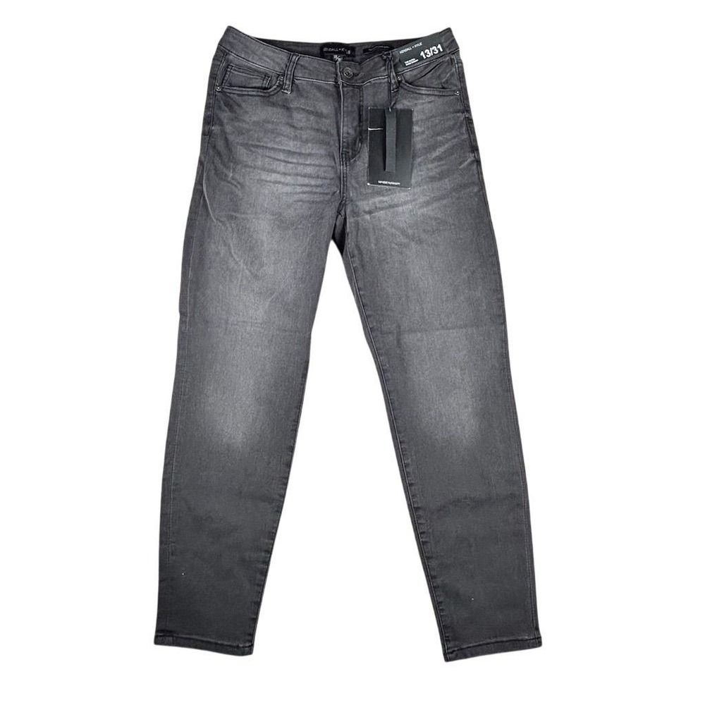 Kendall + Kylie Women's Skinny‎ Jeans Size 13 Gray Dark Wash 31 Waist